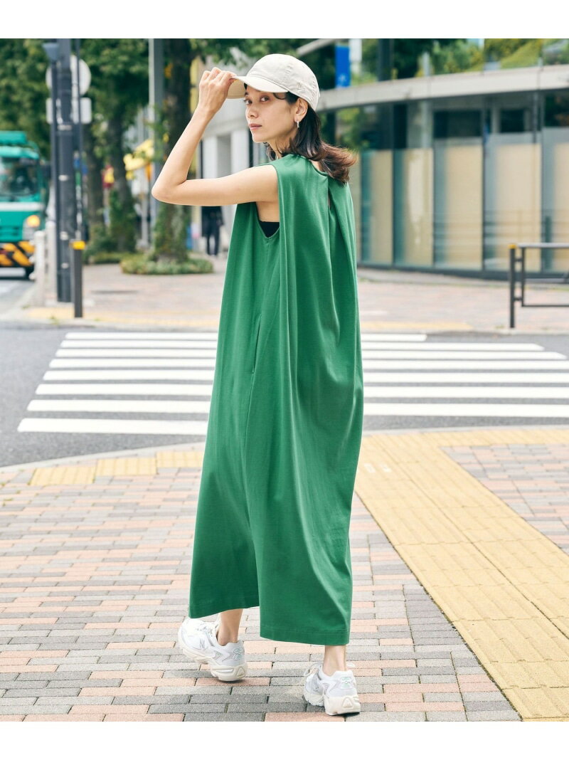 【WEB限定】＜at ease＞ノースリーブ タック カットソー ワンピース UNITED ARROWS green label relaxing ユナイテッドアローズ グリーンレーベルリラクシング ワンピース・ドレス ワンピース ブラック ブラウン【送料無料】[Rakuten Fashion]のサムネイル