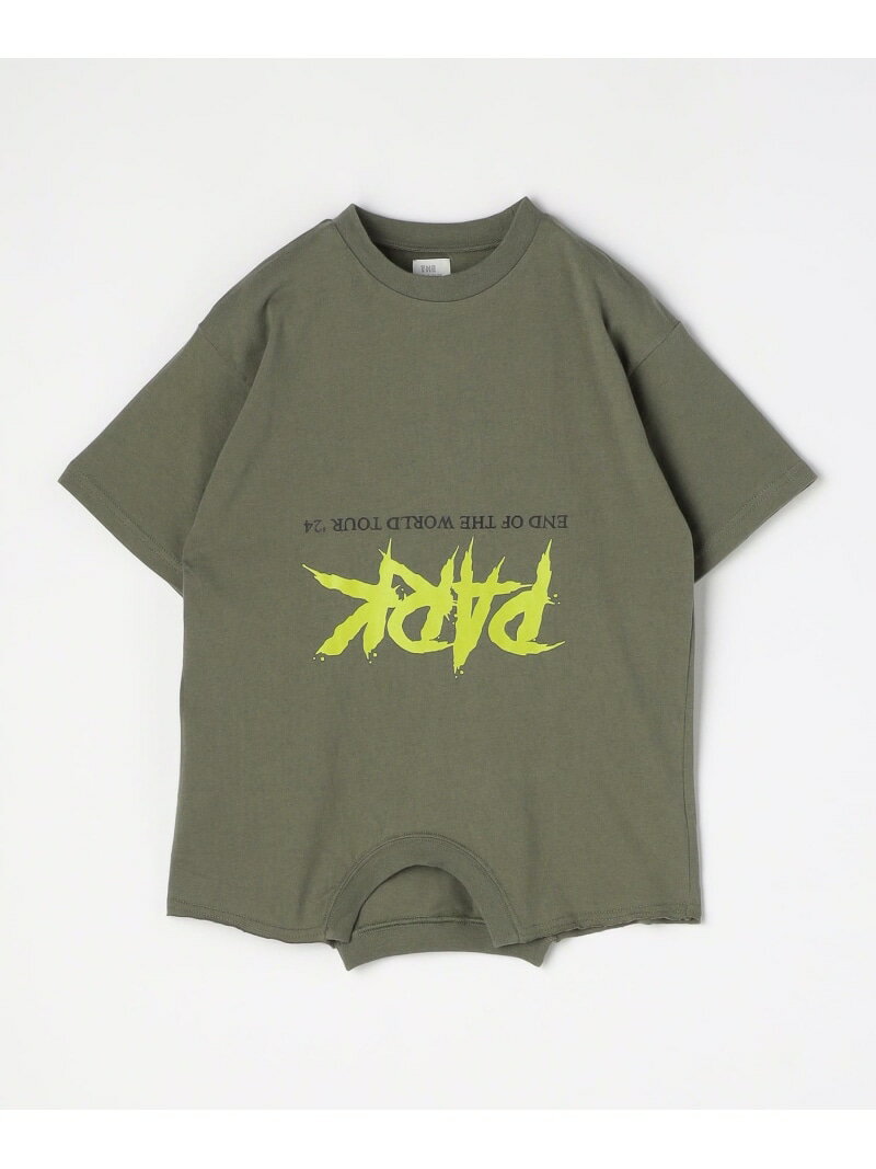 【SALE／10%OFF】＜THE PARK SHOP＞TOUR Tシャツ 125cm-145cm UNITED ARROWS green label relaxing ユナイテッドアローズ グリーンレーベルリラクシング トップス カットソー・Tシャツ カーキ グレー【RBA_E】【送料無料】[Rakuten Fashion]