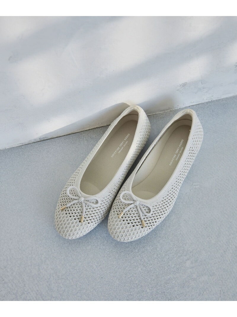 乐天商城 - ウェルネスシアー バレエシューズ / ニットシューズ UNITED ARROWS green label relaxing ユナイテッドアローズ グリーンレーベルリラクシング シューズ・靴 パンプス ブラック ベージュ シルバー グリーン【送料無料】[Rakuten Fashion]