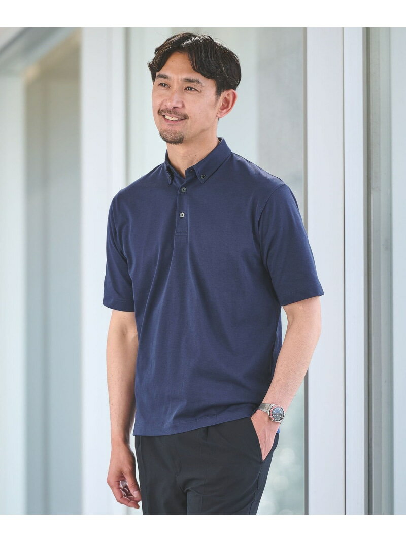 アローズ　ポロシャツ 楽天市場】united arrows（カラーネイビー）（ポロシャツ｜トップス