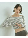 ラッシュボーダートップス スイムウェア / 水着 UNITED ARROWS green label relaxing ユナイテッドアローズ グリーンレーベルリ...