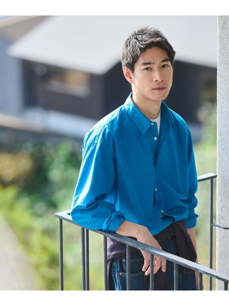 乐天商城 - 【SALE／25%OFF】120/2 ブロード レギュラーカラー シャツ UNITED ARROWS green label relaxing ユナイテッドアローズ グリーンレーベルリラクシング トップス シャツ・ブラウス グレー【RBA_E】【送料無料】[Rakuten Fashion]