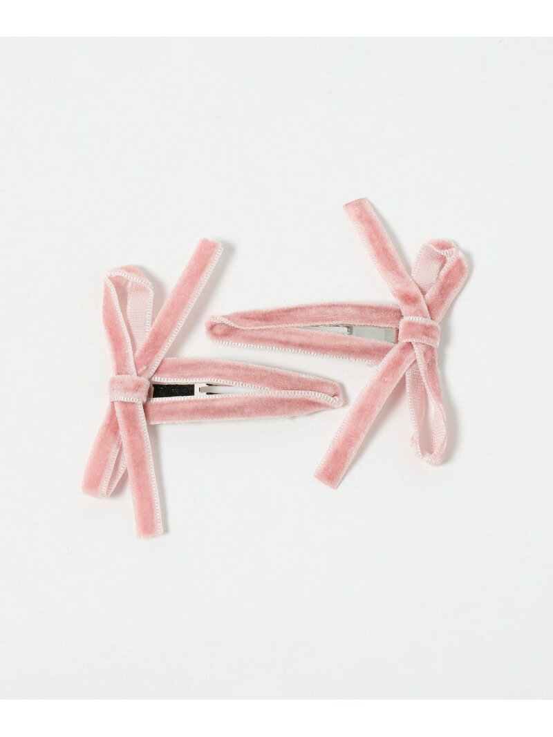 ＜MILK*SODA＞リボン ヘアクリップ / ヘアピン / キッズ UNITED ARROWS green label relaxing ユナイテ..