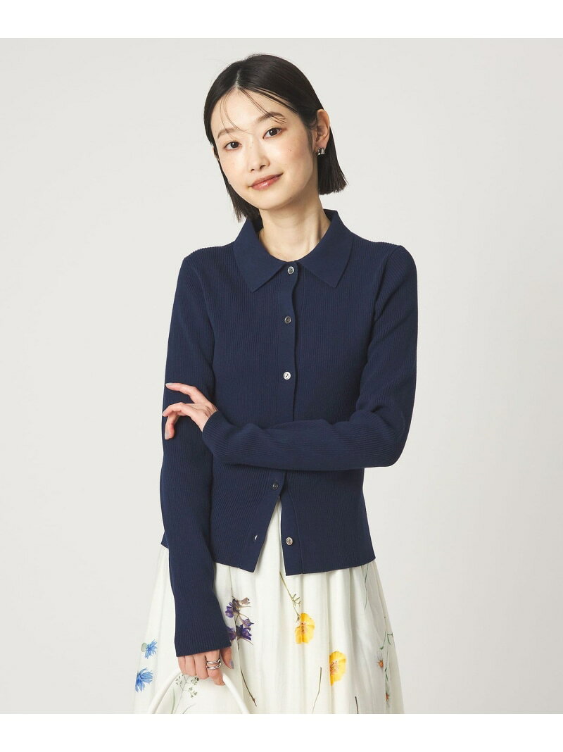 乐天商城 - 【SALE／30%OFF】＜1_OF MINE＞エリツキ リブ ニット UNITED ARROWS green label relaxing ユナイテッドアローズ グリーンレーベルリラクシング トップス ニット ピンク グレー ホワイト ネイビー【RBA_E】【送料無料】[Rakuten Fashion]