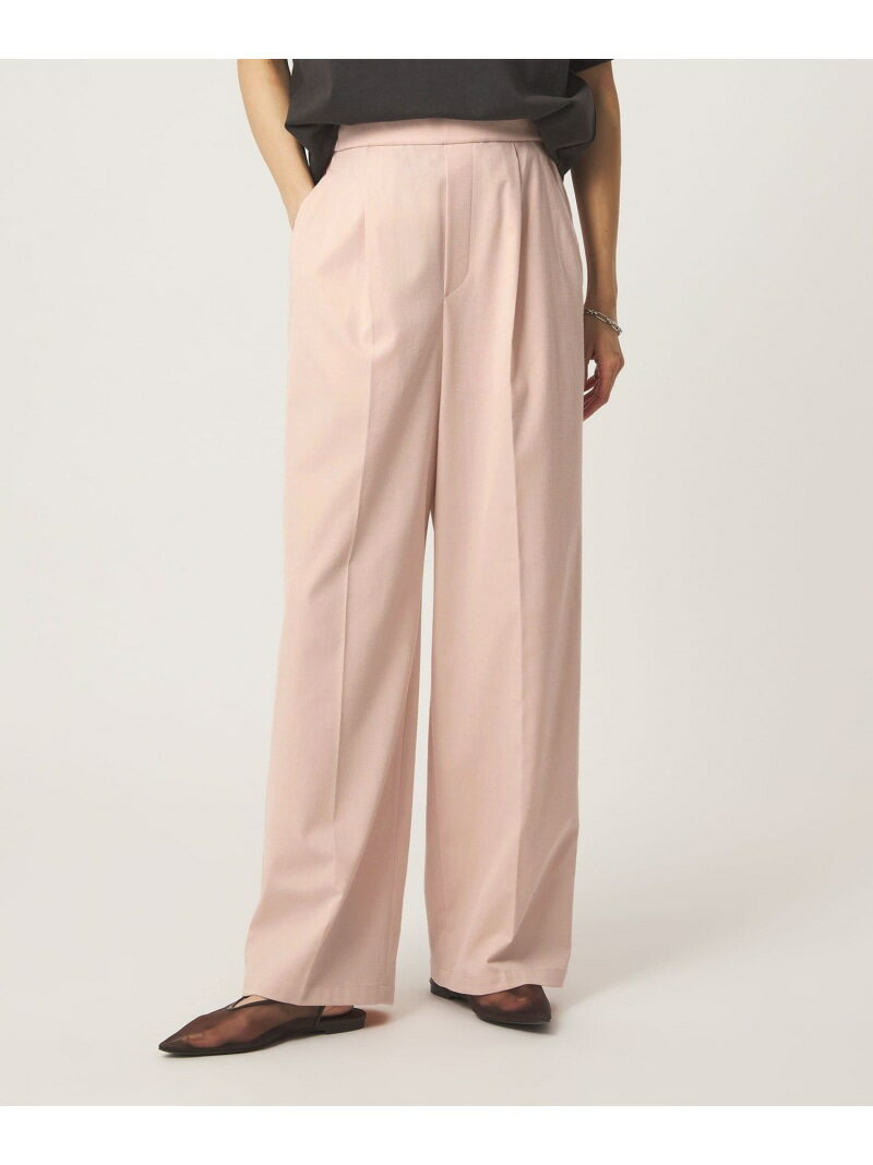 Rakuten - 【WEB限定】＜at ease＞オルマイ ワイド パンツ ストレッチ UVカット UNITED ARROWS green label relaxing ユナイテッドアローズ グリーンレーベルリラクシング パンツ その他のパンツ ピンク ベージュ ブラック ブラウン【先行予約】*【送料無料】[Rakuten Fashion]