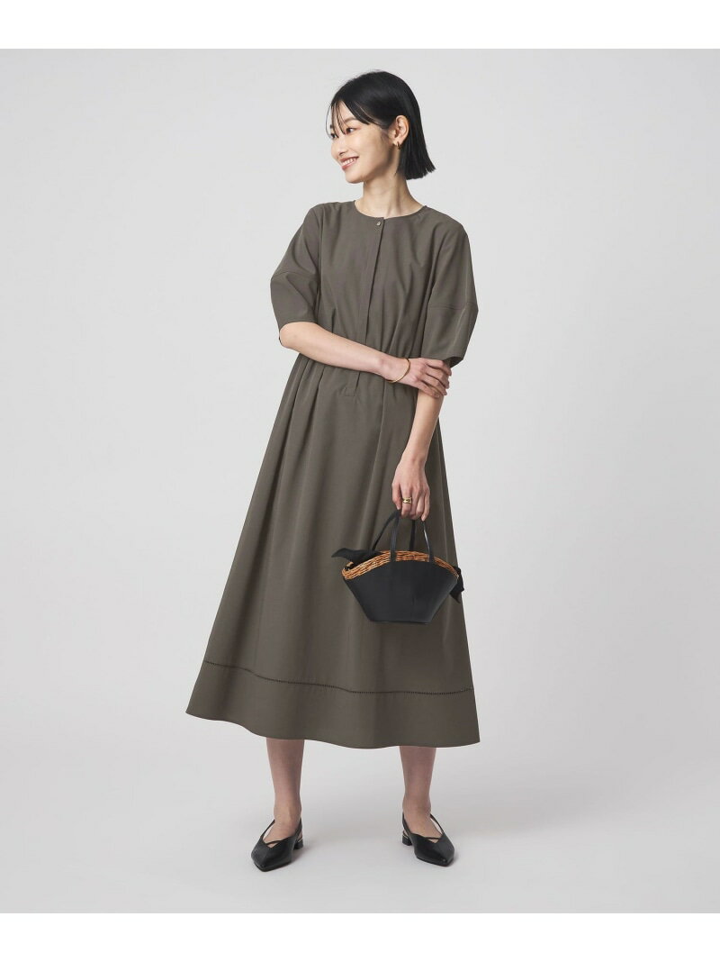 樂天商城 - 【SALE／25%OFF】ハシゴキリカエ ワンピース UNITED ARROWS green label relaxing ユナイテッドアローズ グリーンレーベルリラクシング ワンピース・ドレス ワンピース ネイビー ベージュ グレー【RBA_E】【送料無料】[Rakuten Fashion]