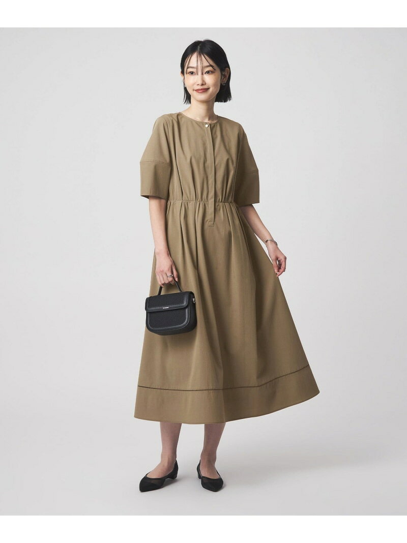 【SALE／25%OFF】ハシゴキリカエ ワンピース UNITED ARROWS green label relaxing ユナイテッドアローズ グリーンレーベルリラクシング ワンピース・ドレス ワンピース ネイビー ベージュ グレー【RBA_E】【送料無料】[Rakuten Fashion] 2