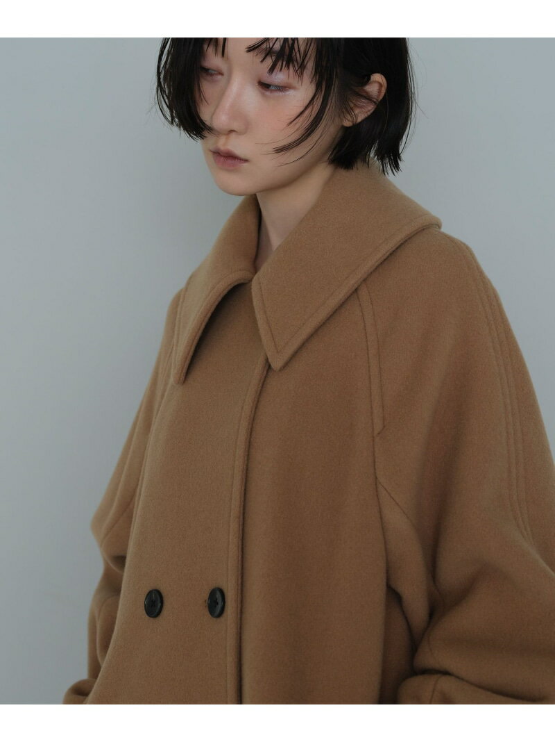 ＜EMMEL REFINES＞EM ビッグカラー テント コート EMMEL REFINES ユナイテッドアローズ グリーンレーベ..