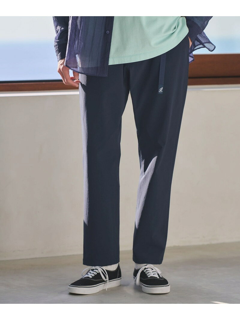 Rakuten - 【別注】＜Gramicci＞ナロー テーパード パンツ UNITED ARROWS green label relaxing ユナイテッドアローズ グリーンレーベルリラクシング パンツ その他のパンツ ブラック ネイビー グレー【送料無料】[Rakuten Fashion]