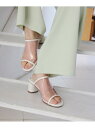 【SALE/40%OFF】<EMMEL REFINES>EM TPU クリア ミュール サンダル EMMEL REFINES ユナイテッドアローズ グリーンレー...