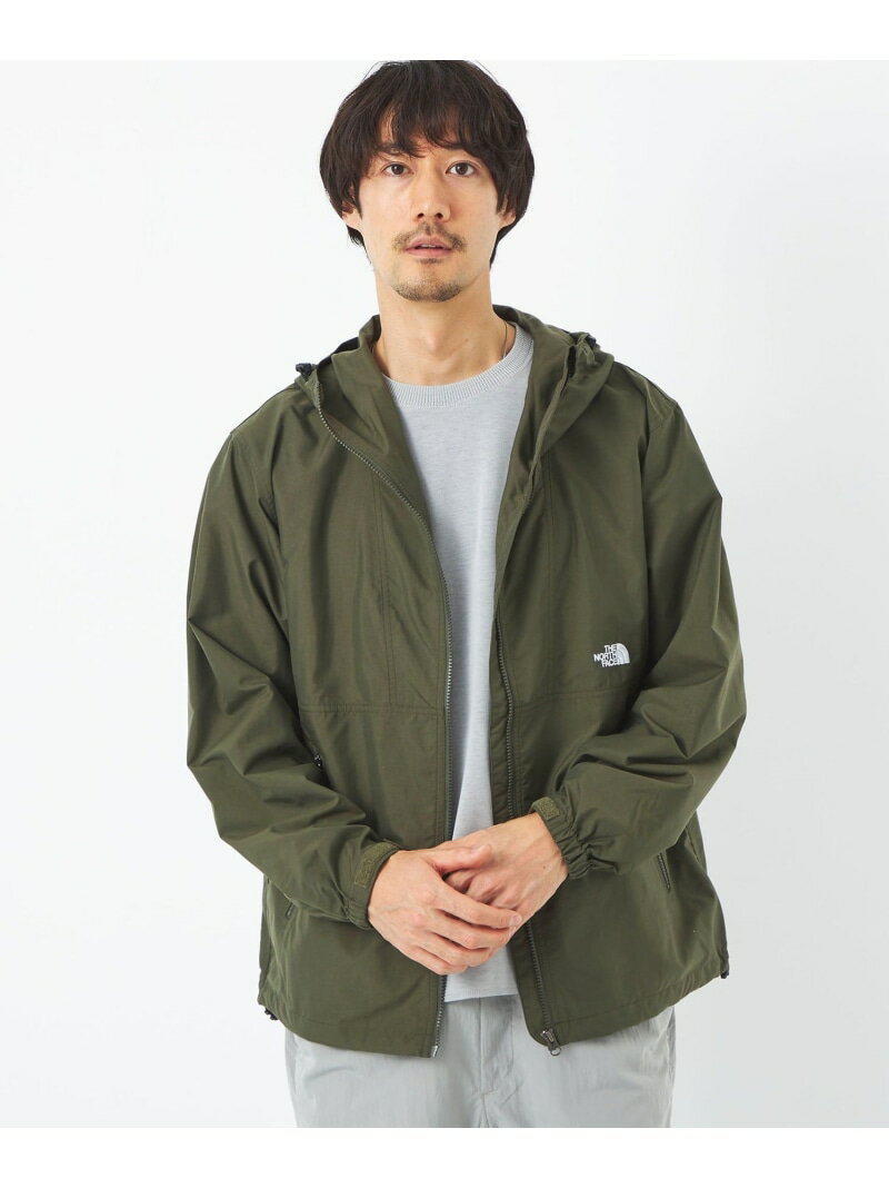 【WEB限定】＜THE NORTH FACE＞コンパクトジャケット シェルジャケット UNITED ARROWS green label relaxing ユナイテッドアローズ グリーンレーベルリラクシング ジャケット アウター その他のジャケット アウター ブラック カーキ【送料無料】 Rakuten Fashion