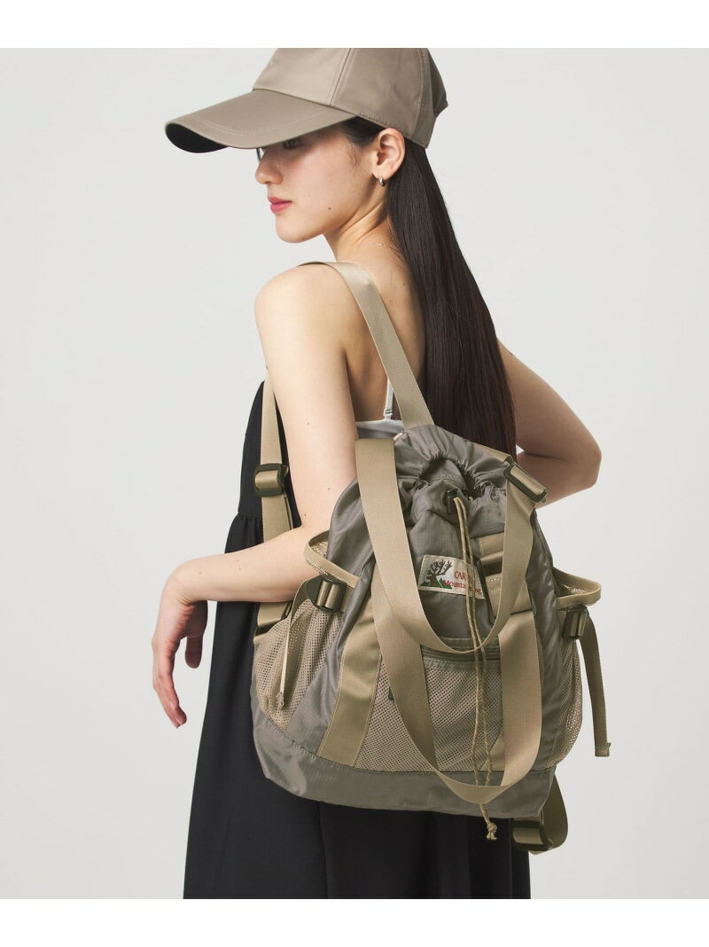 乐天商城 - 【別注】＜CARIBOU MOUNTAINEERING＞トートバッグ / バックパック / リュック UNITED ARROWS green label relaxing ユナイテッドアローズ グリーンレーベルリラクシング バッグ リュック・バックパック ブラック グレー【送料無料】[Rakuten Fashion]