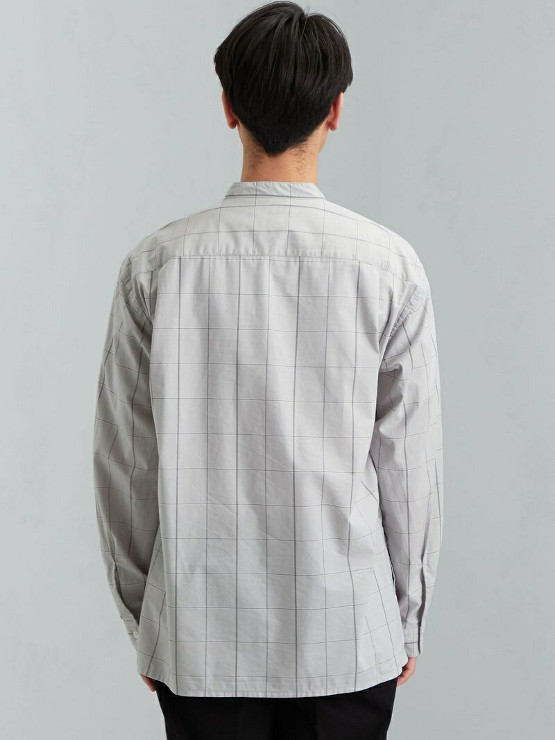 楽天市場 Rakuten Fashion Sale 10 Off Sc オーガニック ブロード バンドカラー 長袖 シャツ 羽織 United Arrows Green Label Relaxing ユナイテッドアローズ グリーンレーベルリラクシング シャツ ブラウス 長袖シャツ グレー ベージュ Rba E 送料無料