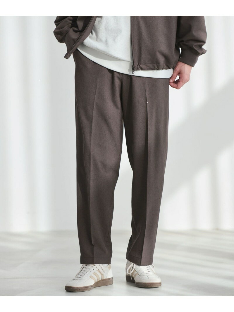 乐天商城 - FREELITCH ワイド ユーティリティ パンツ W2 -2WAYストレッチ・吸水速乾- UNITED ARROWS green label relaxing ユナイテッドアローズ グリーンレーベルリラクシング パンツ その他のパンツ ブラウン ブラック【送料無料】[Rakuten Fashion]