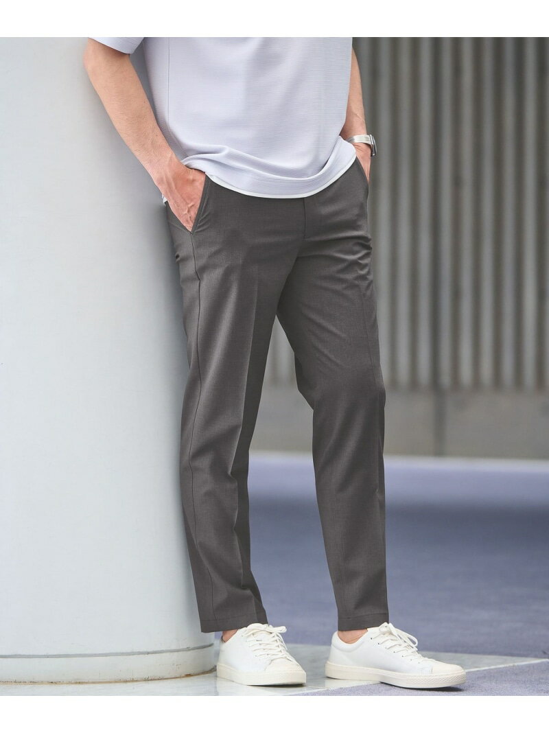 乐天商城 - 【WEB限定】JUST fit トロピカル イージー スラックス -2WAYストレッチ- UNITED ARROWS green label relaxing ユナイテッドアローズ グリーンレーベルリラクシング パンツ スラックス・ドレスパンツ ネイビー グレー ブラック【送料無料】[Rakuten Fashion]