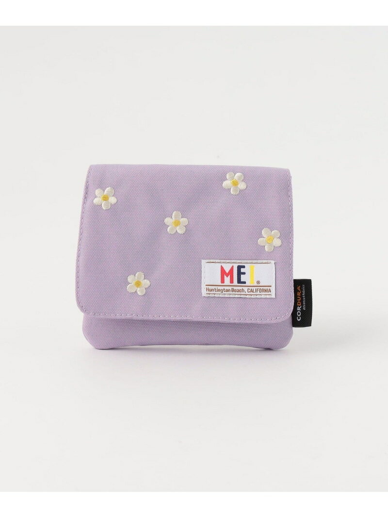 【SALE／10%OFF】【別注】＜MEI＞EX ポケットポーチ(フラワー) / キッズ UNITED ARROWS green label relaxing ユナイテッドアローズ グリーンレーベルリラクシング 財布・ポーチ・ケース ポーチ パープル【RBA_E】[Rakuten Fashion]のサムネイル