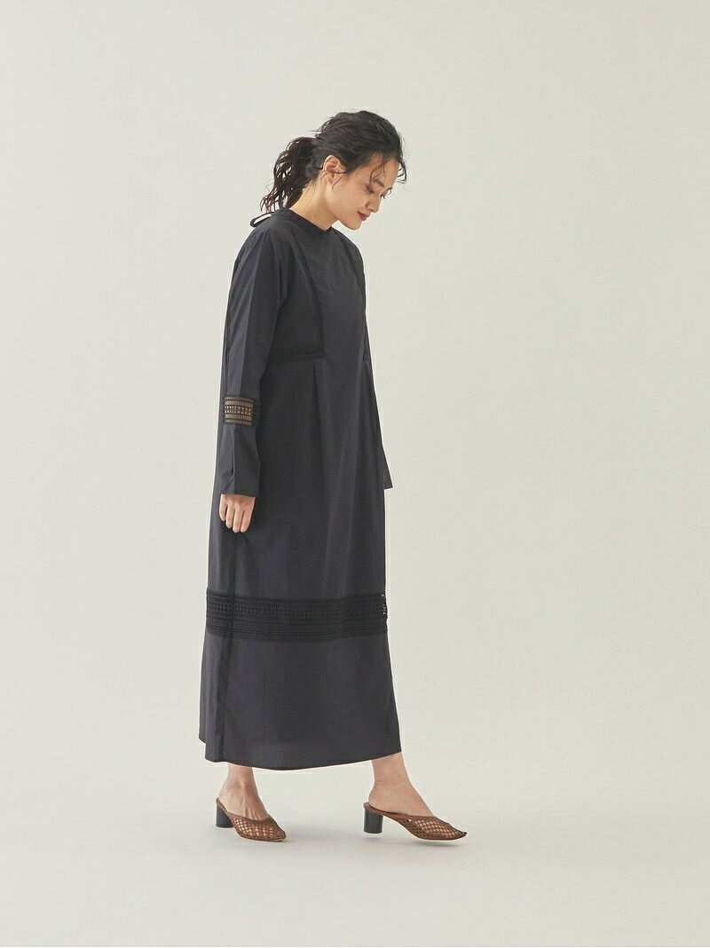 想像を超えての Emmel Refines 手洗可能 Em Hw ハシゴレース バックリボンワンピース United Arrows Green Label Relaxing ユナイテッドアローズ グリーンレーベルリラクシング ワンピース シャツワンピース 送料無料 Fashion