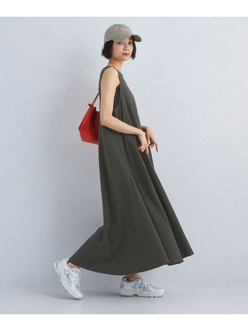 ユナイテッドアローズ [size TALLあり]パネルフレア インレー ワンピース UNITED ARROWS green label relaxing ユナイテッドアローズ グリーンレーベルリラクシング ワンピース・ドレス ワンピース グレー ホワイト ブラウン【送料無料】[Rakuten Fashion]