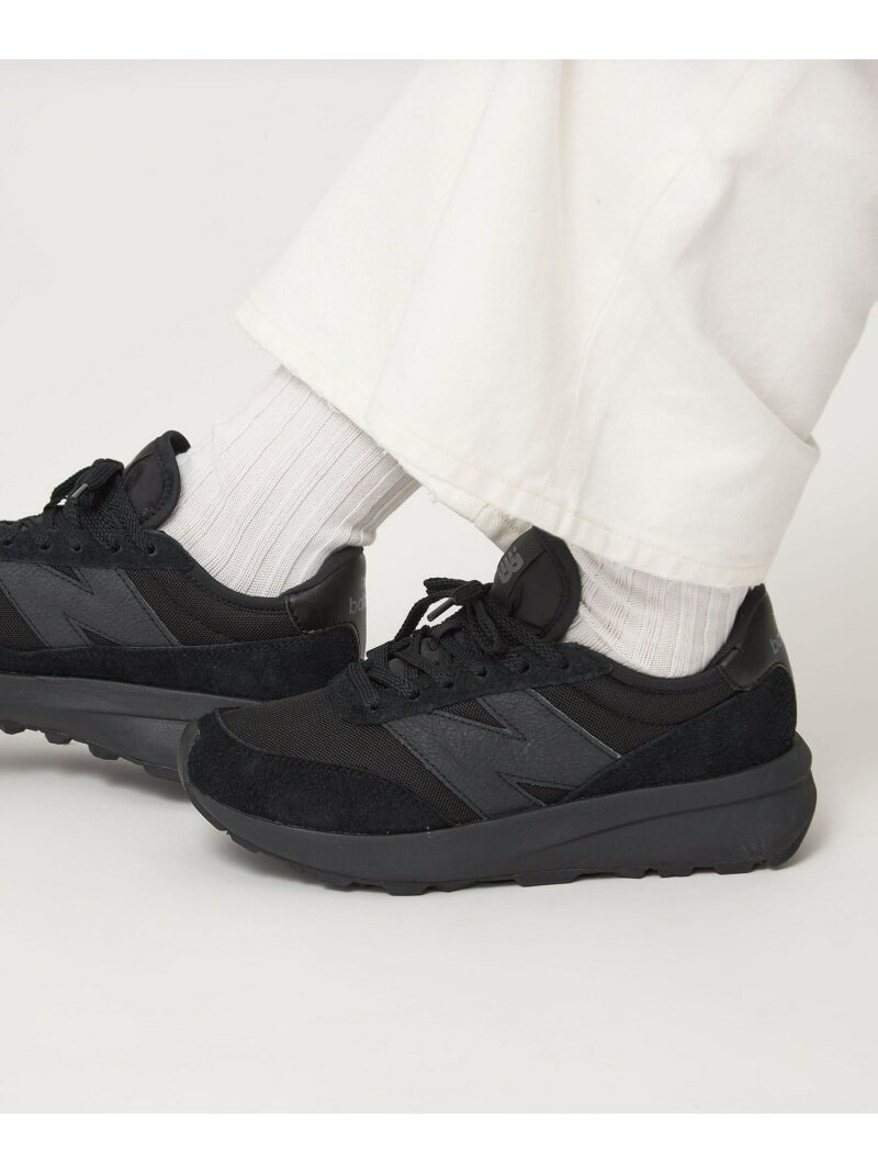 ＜New Balance＞370 スニーカー / U370AJ UNITED ARROWS green label relaxing ユナイテッドアローズ グリーンレーベルリラクシング シューズ・靴 スニーカー ブラック【送料無料】[Rakuten Fashion]のサムネイル