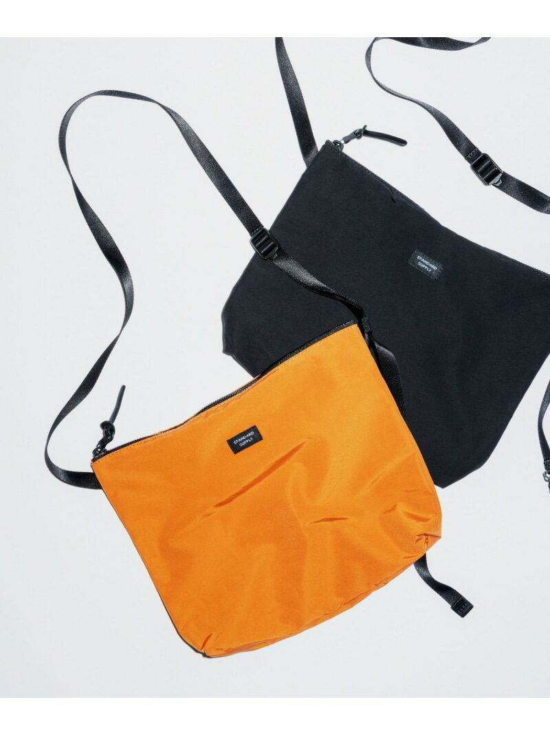 Rakuten - 【別注】＜STANDARD SUPPLY＞GLR ジップ ショルダーバッグ UNITED ARROWS green label relaxing ユナイテッドアローズ グリーンレーベルリラクシング バッグ ショルダーバッグ オレンジ ブラック グレー【送料無料】[Rakuten Fashion]