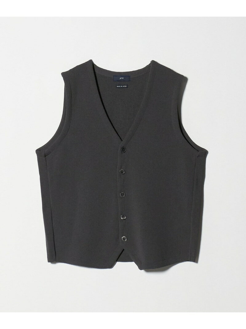 【SALE／10%OFF】＜gim＞25F H/MLN ニット ジレ ベスト -ウォッシャブル- UNITED ARROWS green label r..