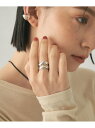 <PHILIPPE AUDIBERT>PA Nate ダブル ブレード リング<Select by EMMEL REFINES> EMMEL REFINES ユ...