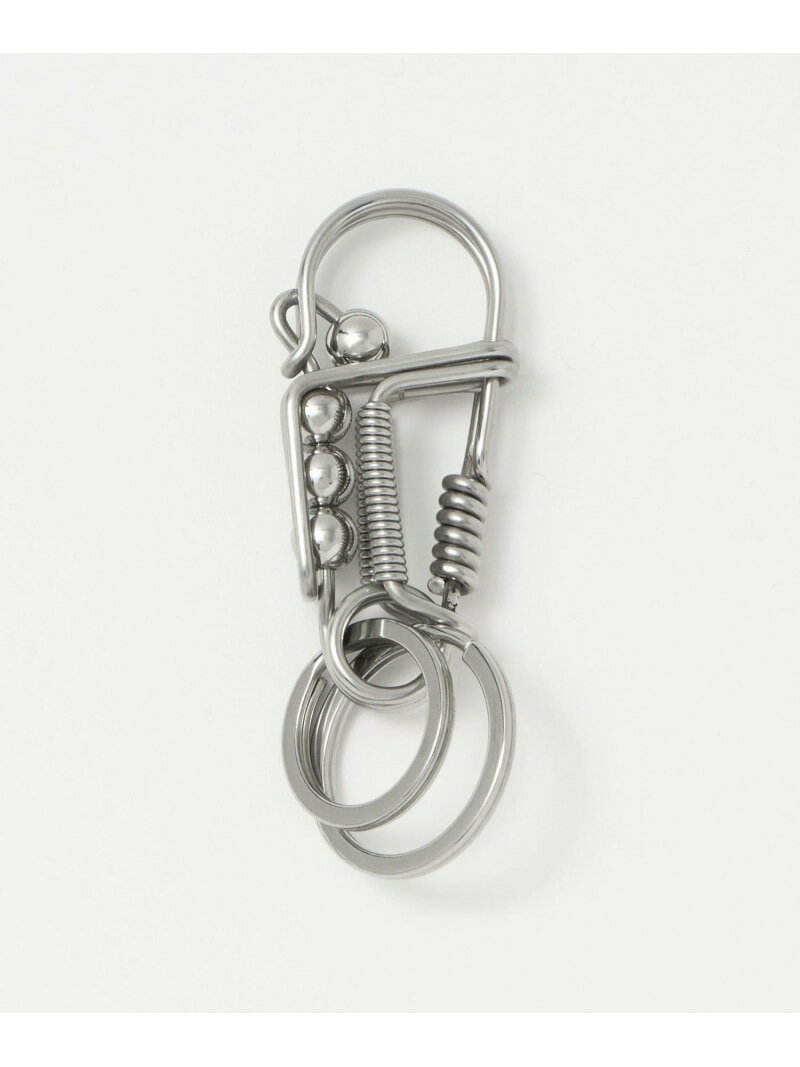 ＜DETAIL＞ワイヤー カラビナ キーホルダー UNITED ARROWS green label relaxing ユナイテッドアローズ グリーンレーベルリラクシング ファッション雑貨 チャーム・キーチェーン グリーン ゴールド ブラック シルバー[Rakuten Fashion]