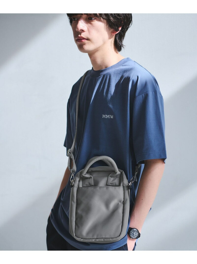 EVERY 2WAY ミニ ショルダー バッグ -撥水- UNITED ARROWS green label relaxing ユナイテッドアローズ グリーンレーベルリラクシング バッグ ショルダーバッグ グレー ブラック【送料無料】[Rakuten Fashion]