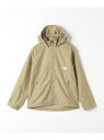 ＜THE NORTH FACE＞TJ コンパクト ジャケット 140cm-150cm UNITED ARROWS green label relaxing ユナイテッドアローズ グリーンレーベルリラクシング ジャケット・アウター ブルゾン・ジャンパー ベージュ ブラック