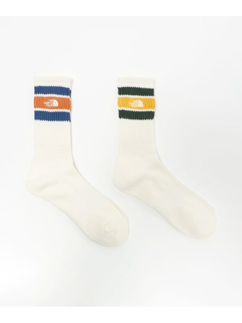 Rakuten - 【WEB限定】＜THE NORTH FACE＞チューブ 2P クルー ソックス UNITED ARROWS green label relaxing ユナイテッドアローズ グリーンレーベルリラクシング 靴下・レッグウェア 靴下 グリーン ホワイト[Rakuten Fashion]