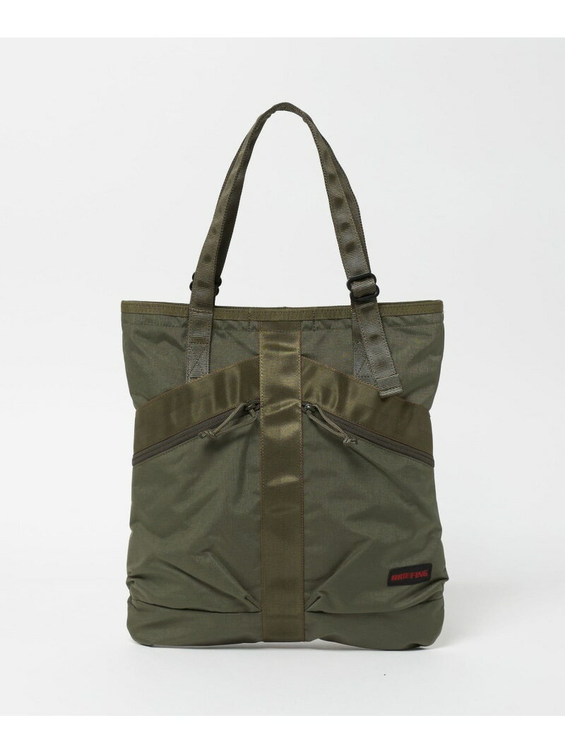 BRIEFINGTYPE I FLYER トートバッグ I UNITED ARROWS green label relaxing ユナイテッドアローズ グリーンレーベルリラクシング バッグ トートバッグ ブラック グリーン【送料無料】[Rakuten Fashion]
