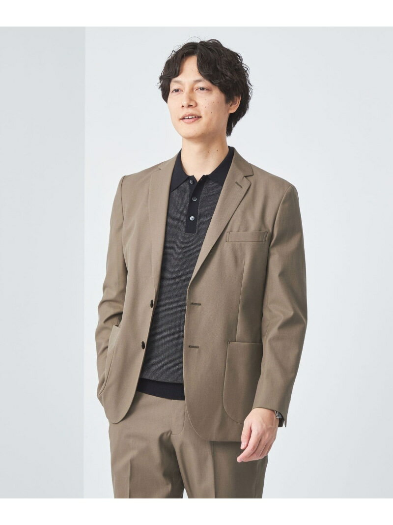 TWコットン オックス スタンダード 2B ジャケット -ウォッシャブル- UNITED ARROWS green label relaxing ユナイテッドアローズ グリーンレーベルリラクシング ジャケット・アウター テーラードジャケット・ブレザー ブラウン ネイビー【送料無料】[Rakuten Fashion]