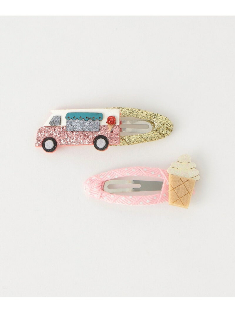 ＜Rockahula Kids＞ ICE CREAM CLIPS / ヘアクリップ UNITED ARROWS green label relaxing ユナイテッドアローズ グリーンレーベルリラクシング アクセサリー・腕時計 その他のアクセサリー・腕時計 ピンク[Rakuten Fashion]