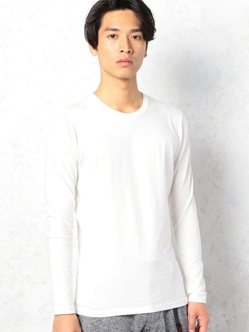KC ◎THERMO/G C/N L/S インナーカットソー UNITED ARROWS green label relaxing ユナイテッドアローズ グリーンレーベルリラクシング インナー・ルームウェア その他のインナー・ルームウェア グレー ブラック ホワイト[Rakuten Fashion]