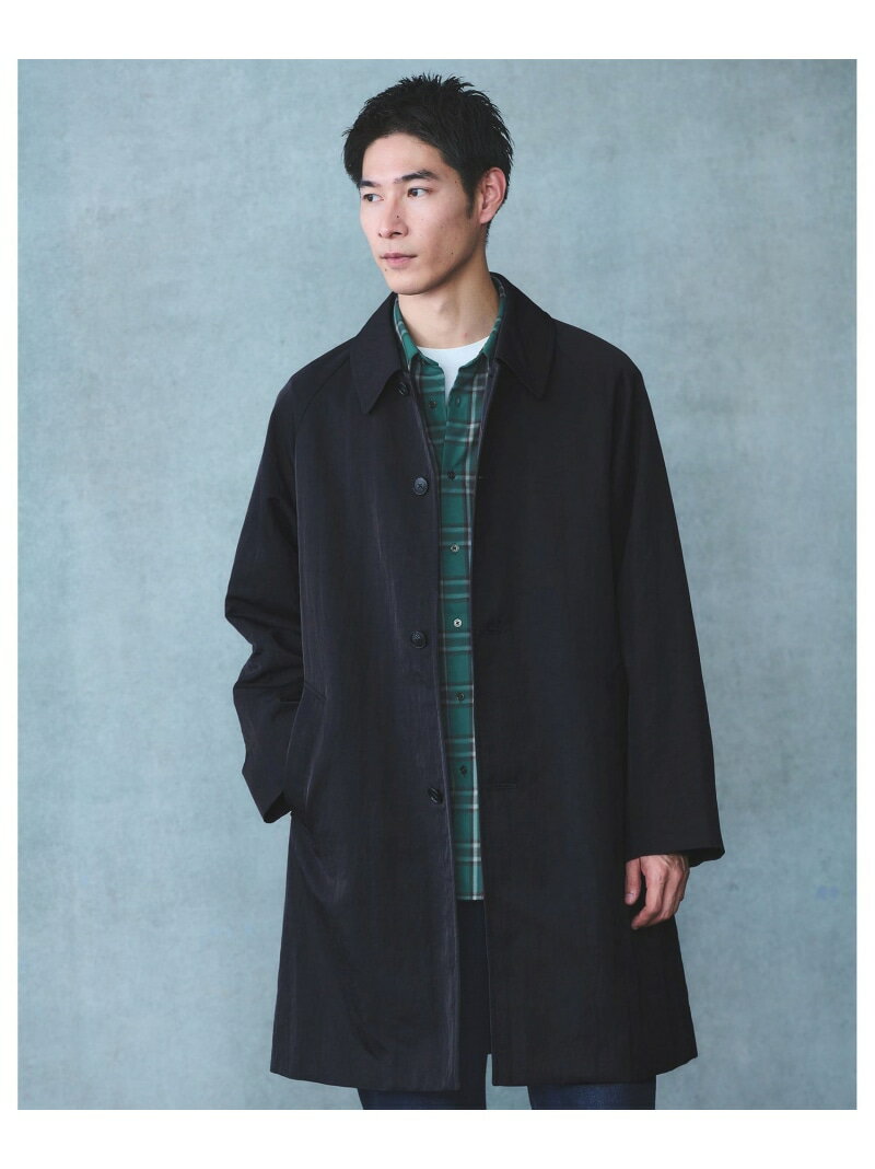 【SALE/25%OFF】ナイロン ツイル ステンカラーコート -撥水- UNITED ARROWS green label relaxing ユナイテッドアロ...