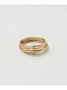 <BDM STUDIO>4ライン リング<Select by EMMEL REFINES> EMMEL REFINES ユナイテッドアローズ グリーンレーベルリ...