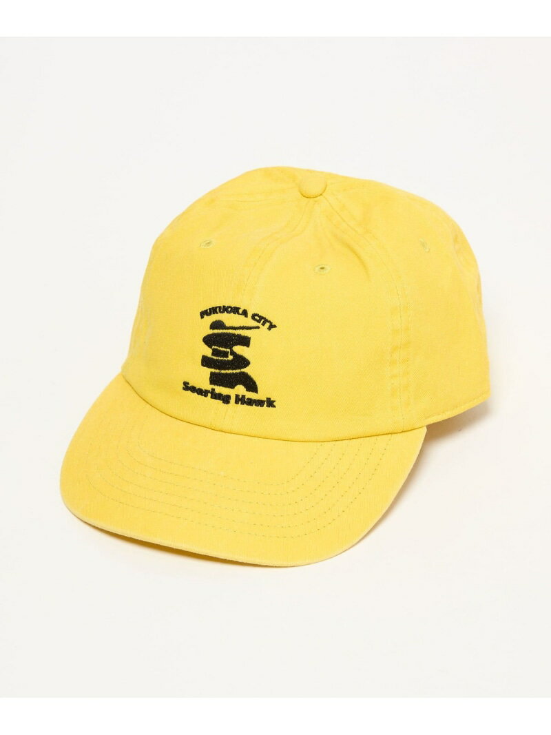 Rakuten - 【別注】＜SoftBank HAWKS*INFIELDER DESIGN*GLR＞ロゴ キャップ UNITED ARROWS green label relaxing ユナイテッドアローズ グリーンレーベルリラクシング 帽子 キャップ グレー イエロー【送料無料】[Rakuten Fashion]