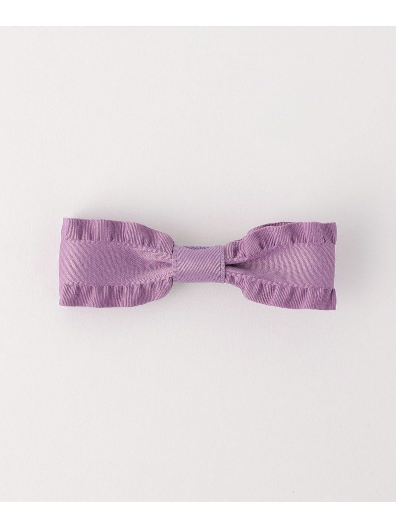 【SALE／40%OFF】GLR リボン フリル ヘアピン UNITED ARROWS green label relaxing ユナイテッドアローズ グリーンレーベルリラクシング アクセサリー・腕時計 その他のアクセサリー・腕時計 パープル ホワイト ブラック【RBA_E】[Rakuten Fashion]のサムネイル