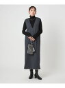 ディープ Vネック ジャンパースカート UNITED ARROWS green label relaxing ユナイテッドアローズ グリーンレーベルリラクシング...