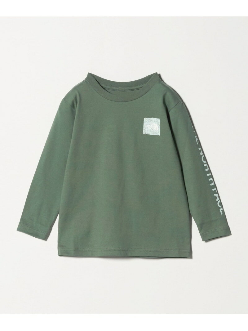 ＜THE NORTH FACE＞ロングスリーブスリーブグラフィックティー / キッズ 110cm-120...