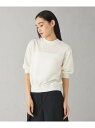 <EMMEL REFINES>EM ジャカード カットソー プルオーバー EMMEL REFINES ユナイテッドアローズ グリーンレーベルリラクシング トップ...