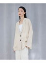 <EMMEL REFINES>EM カラミ イージー ジャケット EMMEL REFINES ユナイテッドアローズ グリーンレーベルリラクシング ジャケット・ア...