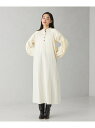 <EMMEL REFINES>EM タフタ ピンタック ワンピース EMMEL REFINES ユナイテッドアローズ グリーンレーベルリラクシング ワンピース・...