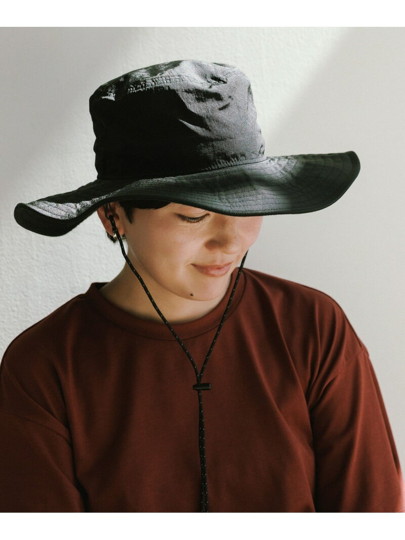 乐天商城 - ＜スタイリスト 兵藤千尋さんコラボ・NEWERA＞ブリムハット UNITED ARROWS green label relaxing ユナイテッドアローズ グリーンレーベルリラクシング 帽子 ハット ブラック【送料無料】[Rakuten Fashion]
