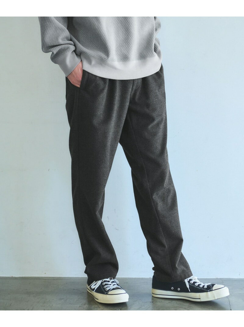 ストレッチ ブラッシュド PLAY-PANTS W2 イージーパンツ UNITED ARROWS green label relaxing ユナイテッドアローズ グリーンレーベルリラクシング パンツ その他のパンツ グレー ブラウン【送料無料】[Rakuten Fashion]