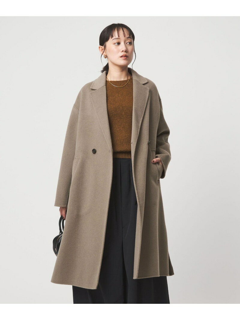 リバー チェスター コート UNITED ARROWS green label relaxing ユナイテッドアローズ グリーンレーベルリラクシング ジャケット・アウター チェスターコート ネイビー【送料無料】[Rakuten Fashion]のサムネイル