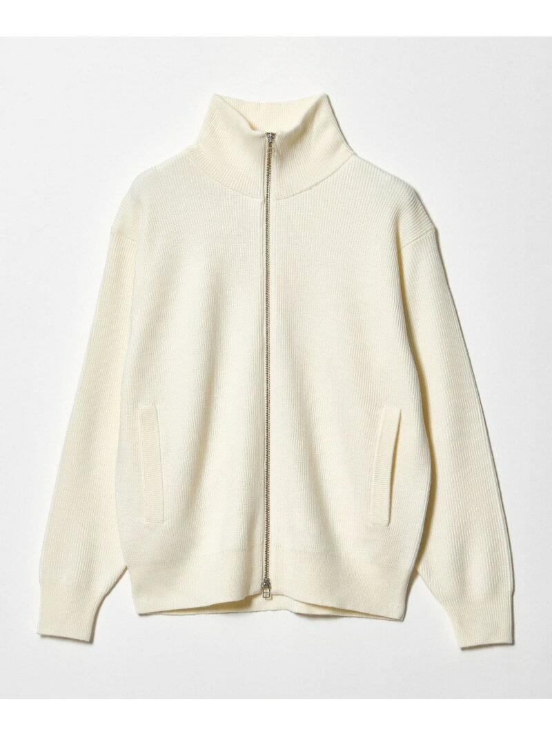 アゼ ジップ ニット カーディガン UNITED ARROWS green label rela