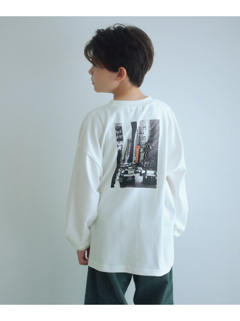 ＜UNIVERSAL OVERALL＞フォトプリント プルオーバー / キッズ 140cm-160cm UNITED ARROWS green label ..