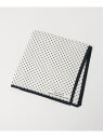 GLR シルク ドット ポケットチーフ UNITED ARROWS green label relaxing ユナイテッドアローズ グリーンレーベルリラクシング...