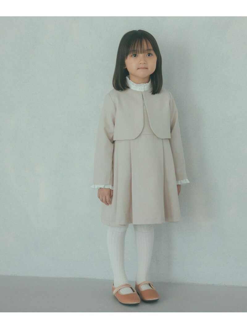 ボレロ + ジャンパースカート セット / キッズ 110cm-130cm UNITED ARROWS green label relaxing ユナ..